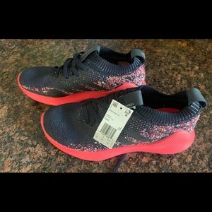 Men’s Adidas NWT blue/pink athletic shoe